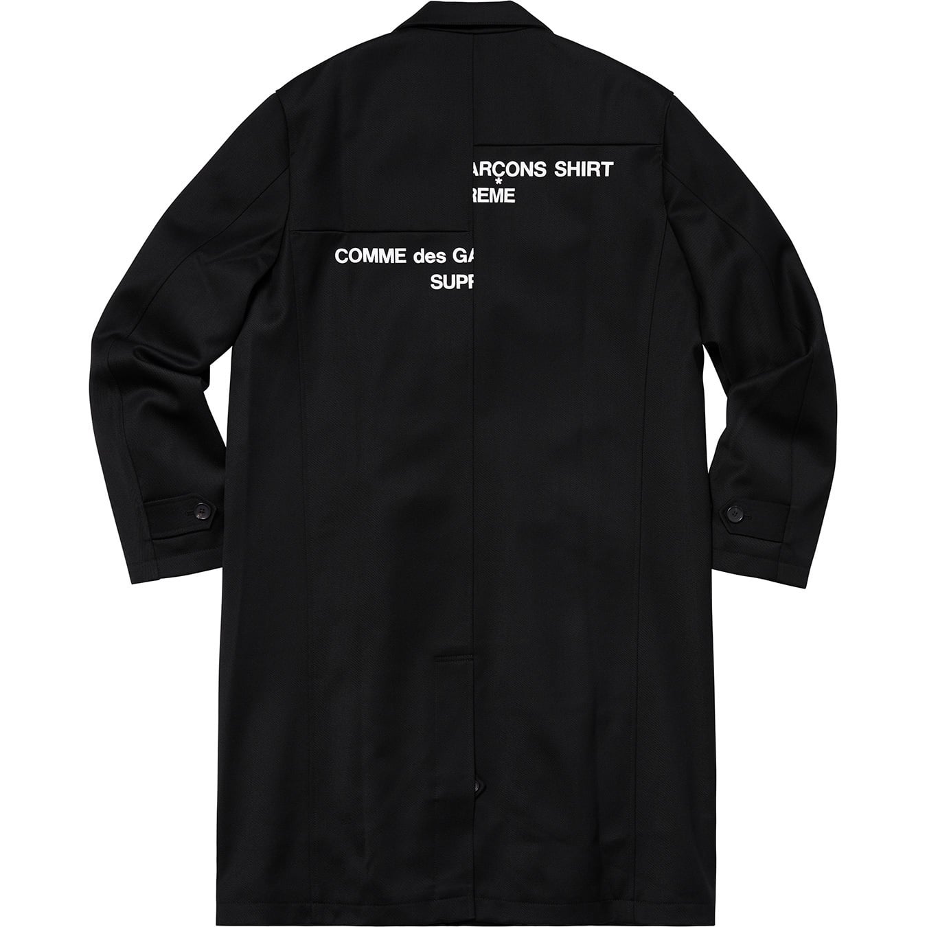 Supreme®/Comme des Garçons SHIRT® Wool Overcoat view 4